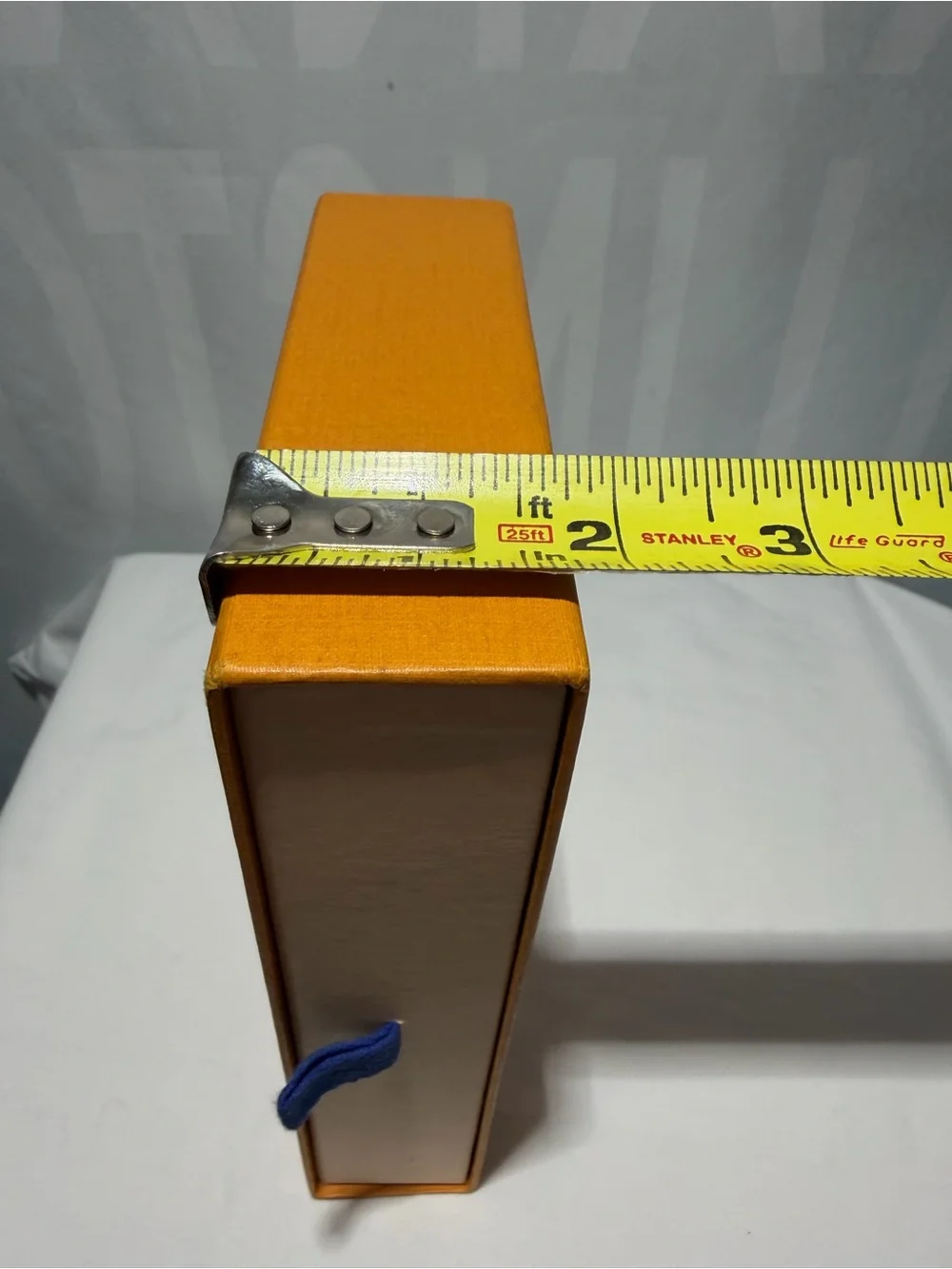 Louis Vuitton Gift or Storage Box with Blue Pull Tab